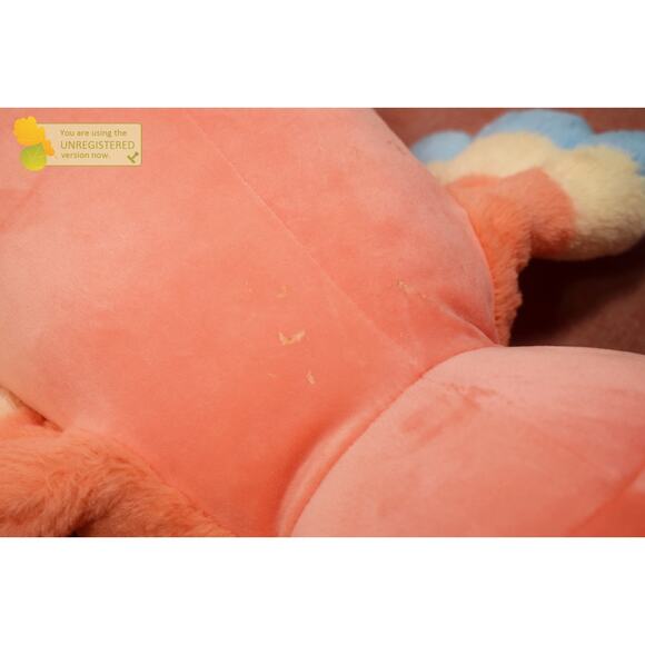 Pillowfort Parrot and Baby Weighted Plush Kids' Throw Pillow Pink (Marks) - Picture 3 of 8